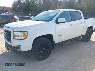 2021 GMC Canyon 4WD Elevation with VIN 1GTG6CEN2M1135306, listed as a IAAI auction lot 41763075 with 116,981 mi miles. Bid and sale history available at carsss.com. Image 2.