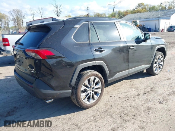 2022 Toyota RAV4 XLE Premium with VIN 2T3A1RFV6NC283890, listed as a IAAI auction lot 42045390 with 69,180 mi miles and . Bid and sale history available at DreamBid. Image 4.