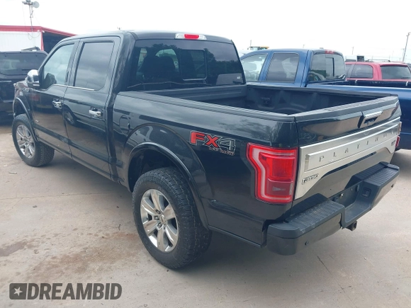 2015 Ford F-150 XLT with VIN 1FTEW1EG4FFC91835, listed as a IAAI auction lot 42126301 with 142,733 mi miles. Bid and sale history available at carsss.com. Image 3.