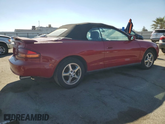 1998 Toyota Celica GT z VIN JT5FG02T8W0050632, wystawiony jako Copart lot #79360124 z przebiegiem 87 293 mil mil oraz Czysty tytuł • Clean title. Historia ofert i sprzedaży dostępna na DreamBid. Obrazek 3.