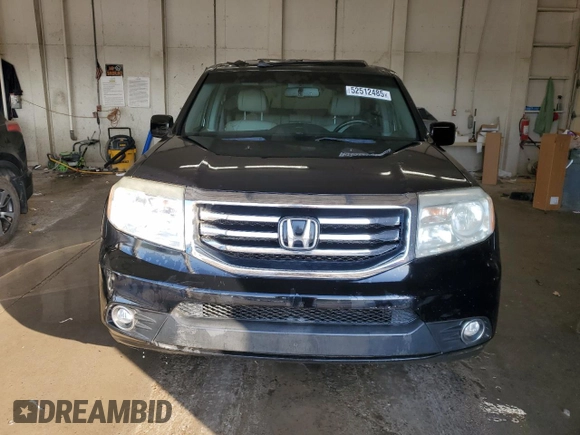 2014 Honda Pilot EX-L with VIN 5FNYF3H59EB027869, listed as a Copart auction lot 52512485 with 203,292 mi miles and Salvage Title. Bid and sale history available at carsss.com. Image 5.