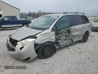 2005 Toyota Sienna CE с VIN 5TDZA23C85S314909, выставлен на аукционе Copart как лот 50587195 с пробегом 376 856 миль миль и Списание • Salvage title. История ставок и продаж доступна на DreamBid. Изображение 1.