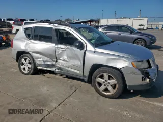 2011 Jeep Compass Limited with VIN 1J4NF5FB3BD257539, listed as a Copart auction lot 49238595 with 124,379 mi miles and Salvage Title. Bid and sale history available at carsss.com. Image 4.