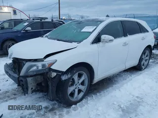 2013 Toyota Venza LE with VIN 4T3BK3BB9DU085831, listed as a IAAI auction lot 41239599 with 130,725 mi miles. Bid and sale history available at carsss.com. Image 2.