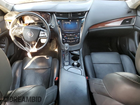 2014 Cadillac CTS Luxury AWD with VIN 1G6AX5S3XE0183437, listed as a Copart auction lot 50405105 with 111,806 mi miles and Salvage Title. Bid and sale history available at DreamBid. Image 8.