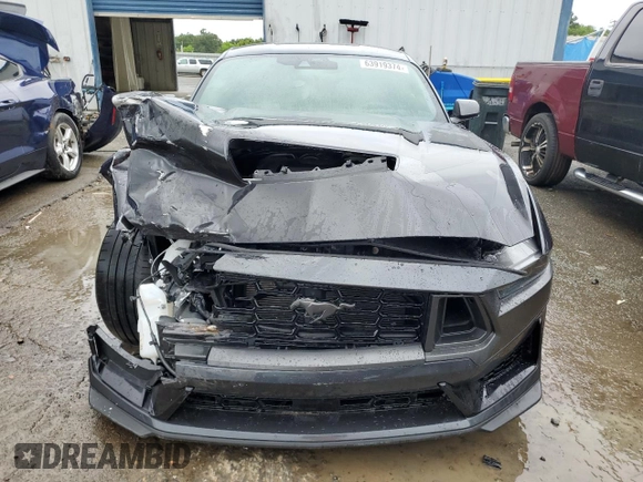 2024 Ford Mustang Dark Horse with VIN 1FA6P8R09R5502132, listed as a Copart auction lot 63919374 with 18,696 mi miles and Salvage Title. Bid and sale history available at carsss.com. Image 5.