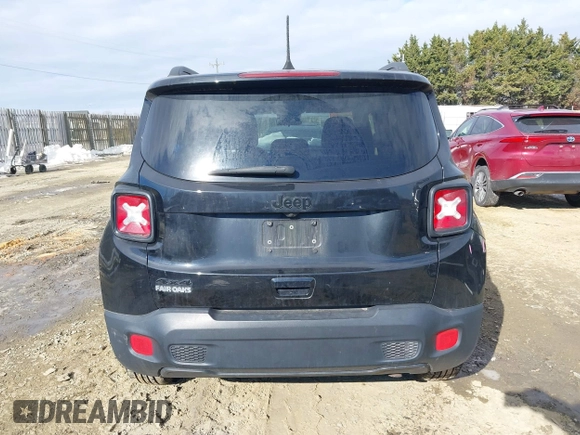 2018 Jeep Renegade Sport with VIN ZACCJBAB4JPH68808, listed as a IAAI auction lot 41319728 with 225,750 mi miles. Bid and sale history available at carsss.com. Image 16.