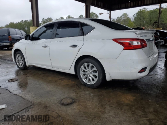 2017 Nissan Sentra SV with VIN 3N1AB7AP2HY238908, listed as a Copart auction lot 88949145 with 186,101 mi miles and Salvage title. Bid and sale history available at DreamBid. Image 2.
