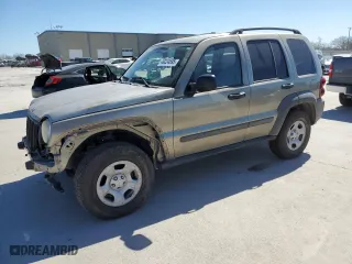 2006 Jeep Liberty Sport with VIN 1J4GK48K56W244782, listed as a Copart auction lot 49224695 with 155,427 mi miles and Salvage Title. Bid and sale history available at carsss.com. Image 1.