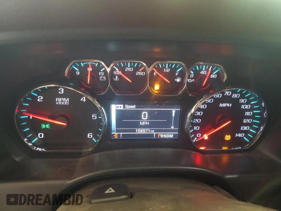 2014 Chevrolet Silverado 1500 High Country with VIN 3GCUKTEC7EG411981, listed as a Copart auction lot 57147835 with 158,571 mi miles and Clean Title. Bid and sale history available at DreamBid. Image 9.