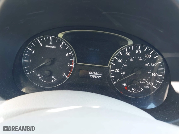 2014 Nissan Altima 2.5 SV with VIN 1N4AL3AP9EC134459, listed as a IAAI auction lot 41758775 with 66,980 mi miles. Bid and sale history available at carsss.com. Image 7.