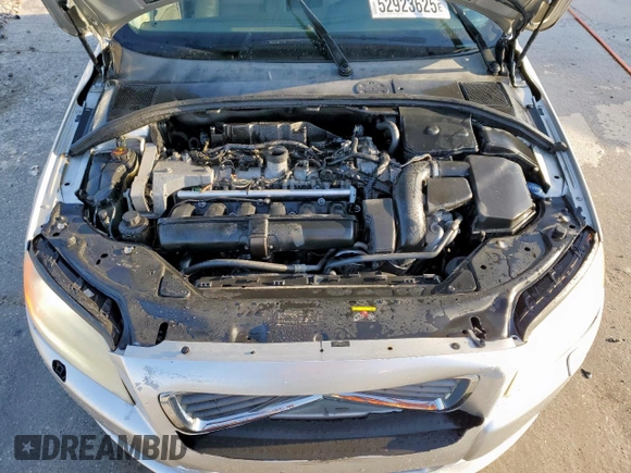 2009 Volvo S80 I6 with VIN YV1AS982791106584, listed as a Copart auction lot 52923625 with 133,546 mi miles and Salvage Title. Bid and sale history available at carsss.com. Image 11.