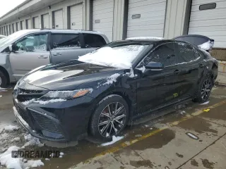 2021 Toyota Camry SE Nightshade with VIN 4T1G11AK4MU573107, listed as a Copart auction lot 45020185 with 80,770 mi miles and Salvage Title. Bid and sale history available at carsss.com. Image 1.