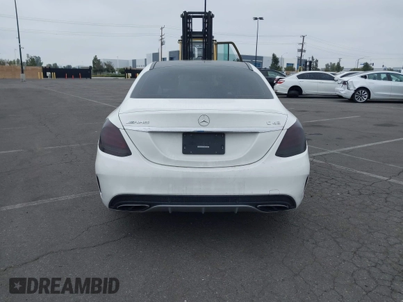 2018 Mercedes-Benz C 43 AMG with VIN 55SWF6EB5JU254522, listed as a IAAI auction lot 41669141 with 38,724 mi miles and . Bid and sale history available at carsss.com. Image 17.