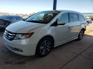 2014 Honda Odyssey Touring с VIN 5FNRL5H94EB110797, выставлен на аукционе Copart как лот 60702365 с пробегом 106 131 миль миль и Списание • Salvage title. История ставок и продаж доступна на DreamBid. Изображение 1.