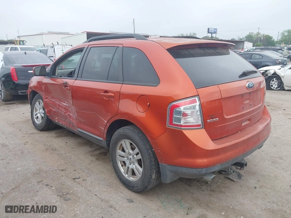 2008 Ford Edge SEL with VIN 2FMDK38C28BB09996, listed as a IAAI auction lot 41877516 with 188,960 mi miles. Bid and sale history available at carsss.com. Image 3.