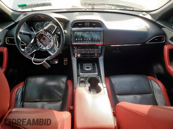 2017 Jaguar F-Pace S with VIN SADCM2BV0HA897756, listed as a Copart auction lot 57075695 with 83,964 mi miles and Clean title. Bid and sale history available at DreamBid. Image 8.