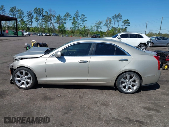 2015 Cadillac ATS Sedan Luxury RWD with VIN 1G6AB5RX4F0140981, listed as a IAAI auction lot 41889433 with 80,466 mi miles. Bid and sale history available at carsss.com. Image 15.