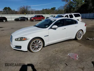 2015 Jaguar XF I4 T Premium with VIN SAJWA0FS4FPU43236, listed as a Copart auction lot 87675225 with 0 mi miles and Salvage Title. Bid and sale history available at carsss.com. Image 1.