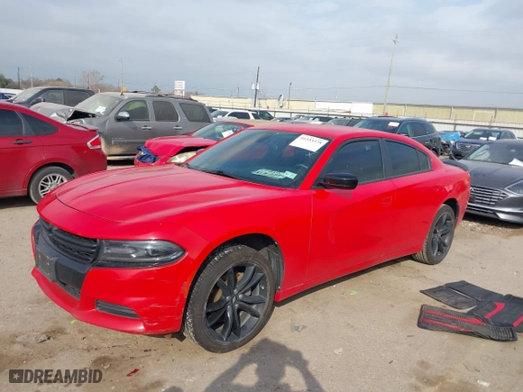 2018 Dodge Charger SXT with VIN 2C3CDXBG2JH186288, listed as a IAAI auction lot 41553375 with 85,910 mi miles. Bid and sale history available at carsss.com. Image 17.