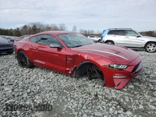 2022 Ford Mustang EcoBoost with VIN 1FA6P8TD0N5100554, listed as a Copart auction lot 88892045 with 25,236 mi miles and Salvage Title. Bid and sale history available at carsss.com. Image 4.