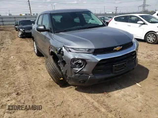 2021 Chevrolet TrailBlazer LS with VIN KL79MNSL4MB131777, listed as a Copart auction lot 50082224 with 10,393 mi miles and . Bid and sale history available at DreamBid. Image 10.