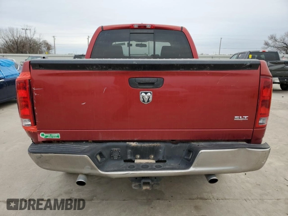 2006 Dodge 1500 SLT with VIN 1D7HA18286S680311, listed as a Copart auction lot 46509245 with 161,550 mi miles and Salvage Title. Bid and sale history available at carsss.com. Image 6.