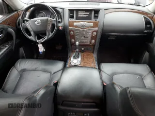 2020 Nissan Armada SL with VIN JN8AY2ND0LX017322, listed as a Copart auction lot 65927154 with 96,795 mi miles and Salvage Title. Bid and sale history available at carsss.com. Image 8.