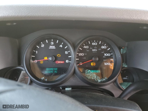 2007 Chevrolet Silverado 1500 Work Truck with VIN 2GCEC19C371646793, listed as a Copart auction lot 51250965 with 161,693 mi miles and Salvage Title. Bid and sale history available at carsss.com. Image 9.