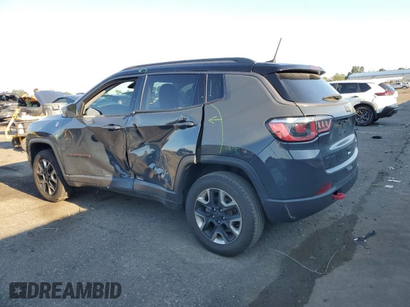 2018 Jeep Compass Trailhawk с VIN 3C4NJDDB5JT412005, выставлен на аукционе Copart как лот 65649535 с пробегом 105 912 миль миль и Списание • Salvage title. История ставок и продаж доступна на DreamBid. Изображение 2.