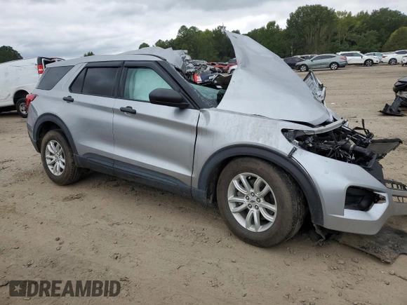 2020 Ford Explorer with VIN 1FMSK7BH7LGC74849, listed as a Copart auction lot 41457245 with 0 mi miles and Salvage Title. Bid and sale history available at carsss.com. Image 4.