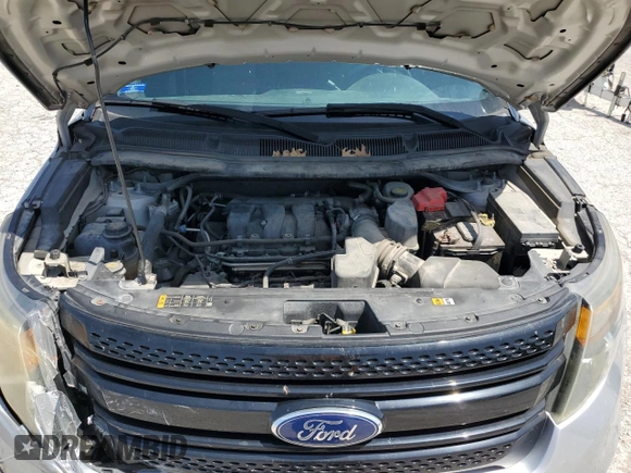 2013 Ford Utility Police Interceptor with VIN 1FM5K8AR0DGA99780, listed as a Copart auction lot 61660824 with 161,718 mi miles and Salvage Title. Bid and sale history available at carsss.com. Image 12.