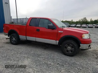 2007 Ford F-150 XLT with VIN 1FTPX14557FA51121, listed as a Copart auction lot 63959045 with 229,314 mi miles and Salvage title. Bid and sale history available at DreamBid. Image 4.