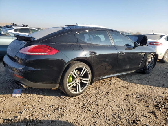 2014 Porsche Panamera S E-Hybrid with VIN WP0AD2A75EL044534, listed as a Copart auction lot 88822895 with 0 mi miles and Salvage Title. Bid and sale history available at carsss.com. Image 3.