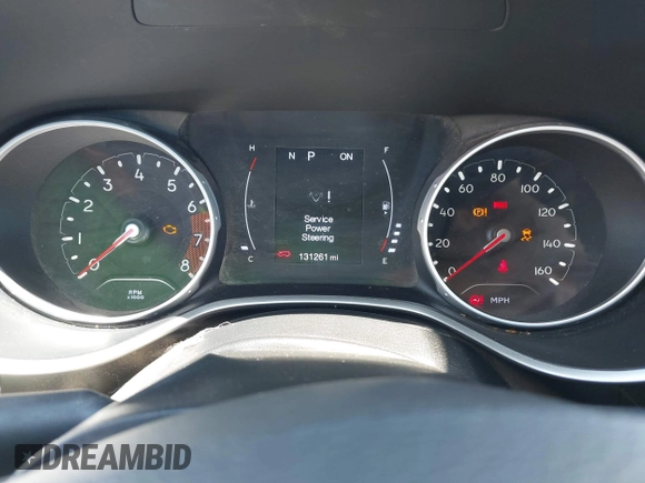 2020 Jeep Compass Latitude with VIN 3C4NJDBB9LT248652, listed as a IAAI auction lot 42237769 with 131,261 mi miles and . Bid and sale history available at DreamBid. Image 7.