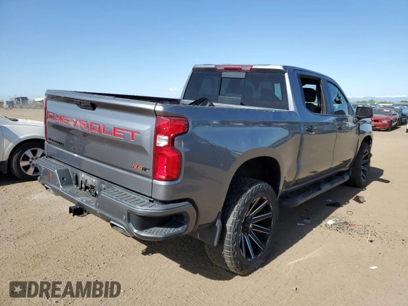 2021 Chevrolet Silverado 1500 RST with VIN 3GCUYEED1MG310162, listed as a Copart auction lot 56568724 with 42,557 mi miles and Salvage Title. Bid and sale history available at carsss.com. Image 3.