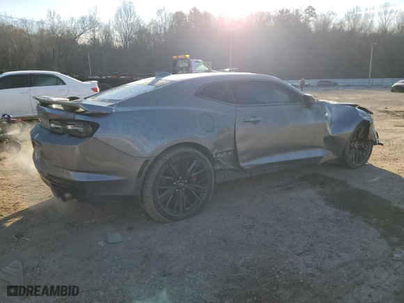 2019 Chevrolet Camaro ZL1 with VIN 1G1FK1R6XK0146550, listed as a Copart auction lot 88136095 with 32,788 mi miles and Salvage Title. Bid and sale history available at carsss.com. Image 3.