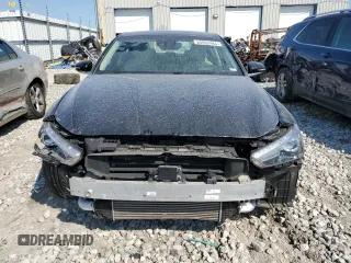 2021 Genesis G70 2.0T with VIN KMTG44LA7MU075423, listed as a Copart auction lot 65992484 with 33,467 mi miles and Salvage Title. Bid and sale history available at carsss.com. Image 5.