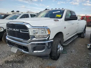 2021 Ram 3500 Big Horn with VIN 3C63RRHL3MG635793, listed as a Copart auction lot 74468574 with 199,757 mi miles and Salvage Title. Bid and sale history available at carsss.com. Image 1.