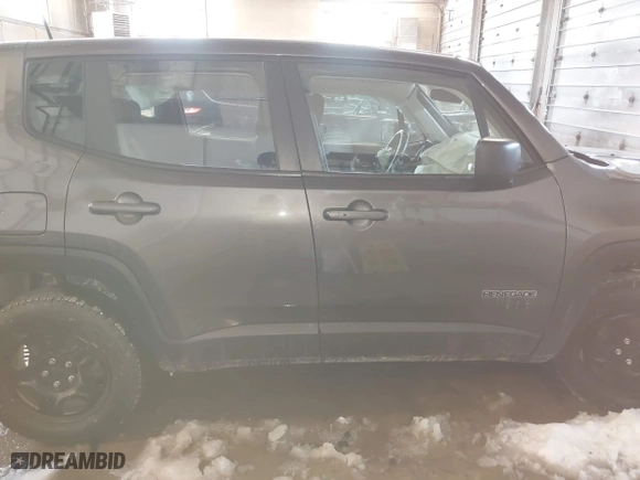 2019 Jeep Renegade Sport with VIN ZACNJBAB0KPK07349, listed as a IAAI auction lot 41618909 with 82,402 mi miles. Bid and sale history available at carsss.com. Image 13.