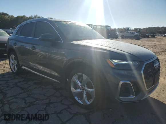 2022 Audi Q5 S line Prestige with VIN WA1FAAFY6N2011780, listed as a Copart auction lot 75135944 with 19,612 mi miles and Non Repairable. Bid and sale history available at carsss.com. Image 4.
