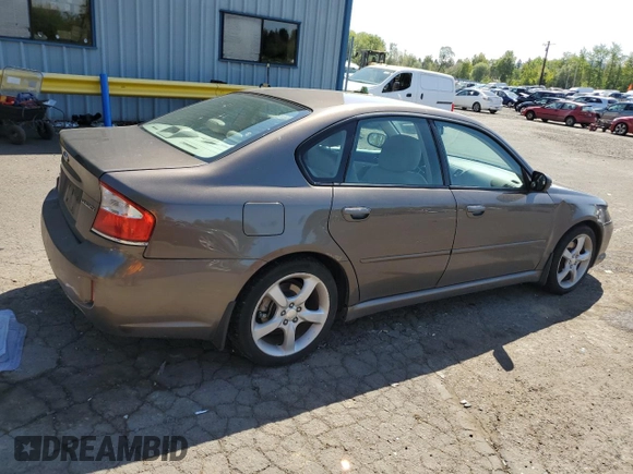 2008 Subaru Legacy Limited with VIN 4S3BL626687215616, listed as a Copart auction lot 53711115 with 117,860 mi miles and Salvage title. Bid and sale history available at DreamBid. Image 3.