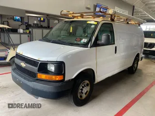 2015 Chevrolet Express Cargo with VIN 1GCWGFCG0F1145334, listed as a IAAI auction lot 42610461 with 143,162 mi miles and . Bid and sale history available at DreamBid. Image 19.