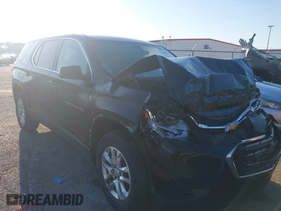 2020 Chevrolet Traverse LS with VIN 1GNERFKW8LJ204213, listed as a IAAI auction lot 42209011 with 156,336 mi miles and . Bid and sale history available at DreamBid. Image 1.