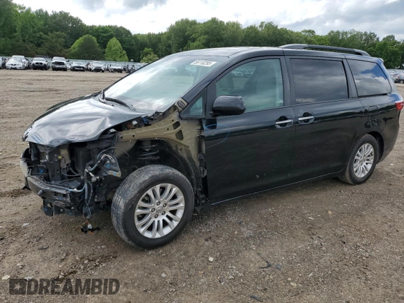 2016 Toyota Sienna XLE с VIN 5TDYK3DC7GS718980, выставлен на аукционе Copart как лот 56110295 с пробегом 125 740 миль миль и Чистый • Clean title. История ставок и продаж доступна на DreamBid. Изображение 1.