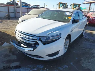 2018 Ford Taurus SE with VIN 1FAHP2D85JG127853, listed as a IAAI auction lot 41596548 with 128,087 mi miles. Bid and sale history available at carsss.com. Image 2.