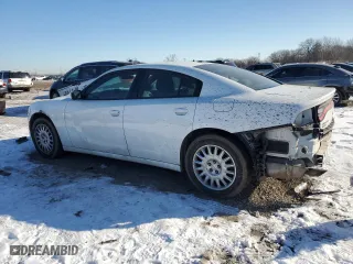 2020 Dodge Charger Police with VIN 2C3CDXKT9LH130591, listed as a Copart auction lot 45602245 with 148,554 mi miles and Salvage Title. Bid and sale history available at carsss.com. Image 2.