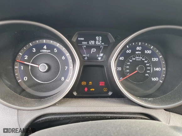 2013 Hyundai Elantra Limited with VIN 5NPDH4AE7DH421024, listed as a Copart auction lot 52199715 with 128,162 mi miles and Salvage Title. Bid and sale history available at carsss.com. Image 9.