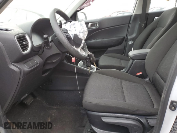 2023 Hyundai Venue SE with VIN KMHRB8A33PU211765, listed as a Copart auction lot 41487345 with 12,273 mi miles and Salvage Title. Bid and sale history available at DreamBid. Image 7.