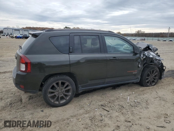 2017 Jeep Compass Sport with VIN 1C4NJCBB2HD132541, listed as a Copart auction lot 84755214 with 137,603 mi miles and Salvage Title. Bid and sale history available at carsss.com. Image 3.